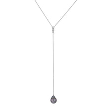 Load image into Gallery viewer, Pearl Y Necklace
