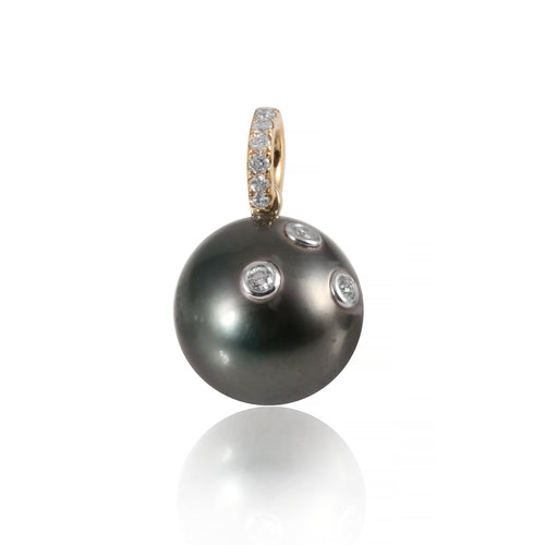 Pearl Diamond Pendant