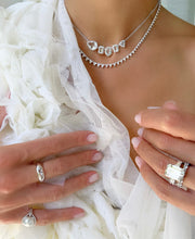 Load image into Gallery viewer, Trio Tennis Necklace