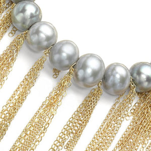 18k Silver Fringe Bracelet