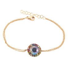 Load image into Gallery viewer, Glass Eye Bracelet