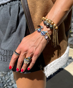 Golden Fringe Bracelet
