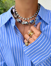Load image into Gallery viewer, Topaz Tennis Necklace