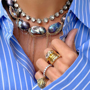 Silver Fringe Strand