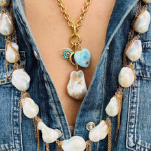 Load image into Gallery viewer, White Baroque 31&quot; Necklace