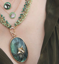 Load image into Gallery viewer, Labradorite Mosquito Necklace