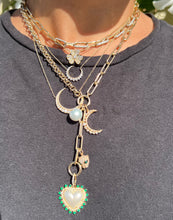 Load image into Gallery viewer, Diamond Paperclip Chain