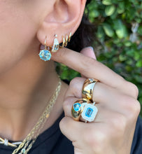 Load image into Gallery viewer, Topaz Gypsy Ring