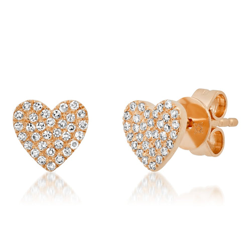 Heart Studs