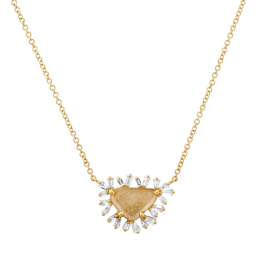 Diamond Slice Necklace