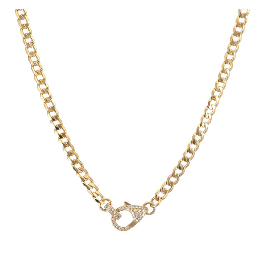 Diamond Clasp Chain