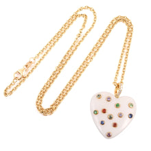 Load image into Gallery viewer, Rainbow Heart Necklace