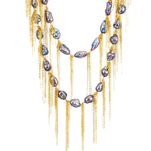 Load image into Gallery viewer, Ink Fringe Necklace