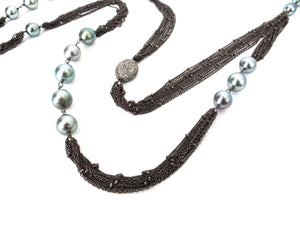 Pearl Y Necklace