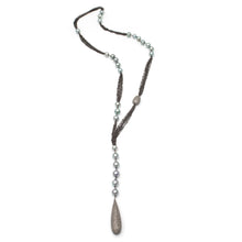 Load image into Gallery viewer, Pearl Y Necklace