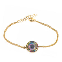 Load image into Gallery viewer, Glass Eye Bracelet