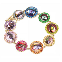Load image into Gallery viewer, Rainbow Eye Bracelet