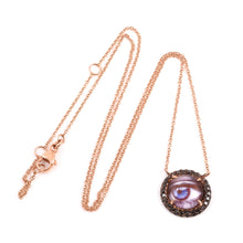 Load image into Gallery viewer, Glass Eye Necklace