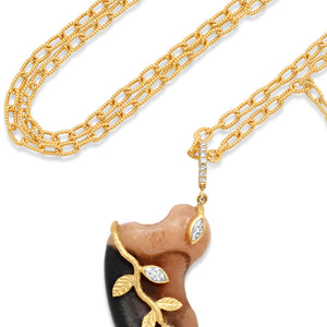 Diamond Claw Necklace