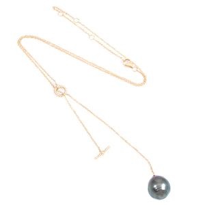 Pearl Y Necklace