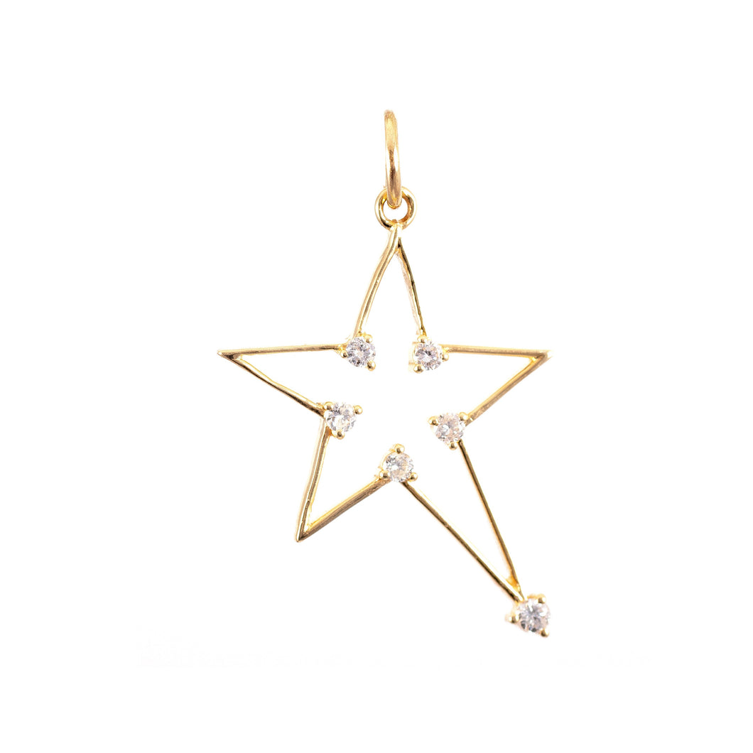 Diamond Star Charm