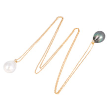 Load image into Gallery viewer, Pearl Continuous Necklace