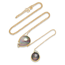 Load image into Gallery viewer, Pearl Y Necklace