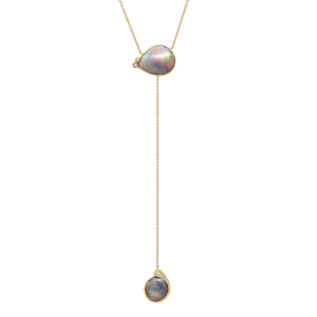 Pearl Y Necklace