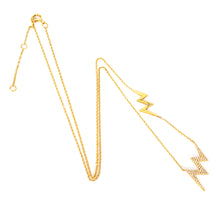 Load image into Gallery viewer, Lightning Bolt Necklace
