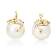 Load image into Gallery viewer, 14.5mm Pearl Earrings
