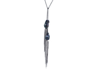 Ink Tassel Lariat