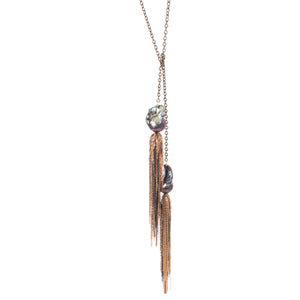 Ink Tassel Lariat