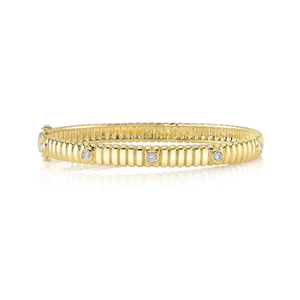Diamond Omega Bangle