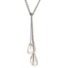 Load image into Gallery viewer, White Pearl Lariat