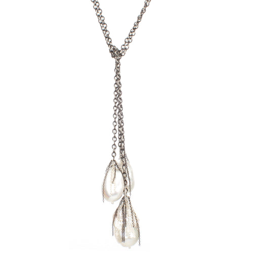 White Pearl Lariat