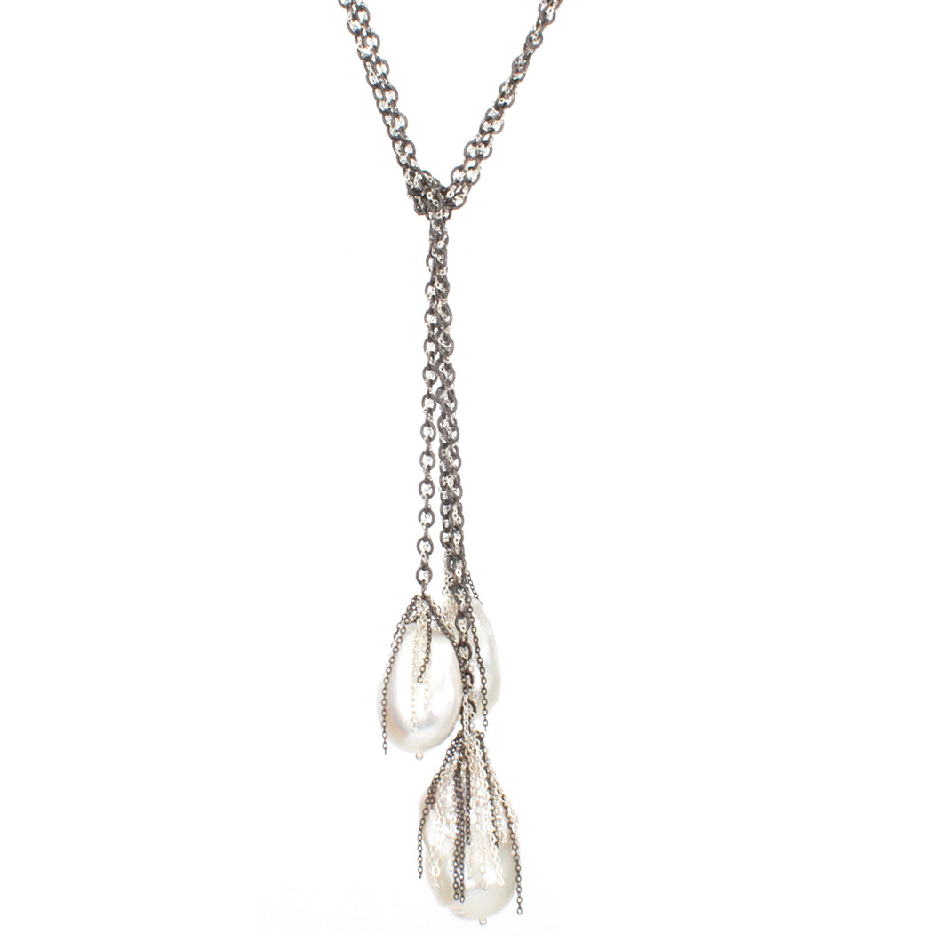 White Pearl Lariat