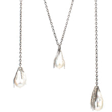 Load image into Gallery viewer, White Pearl Lariat