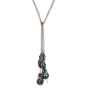 Ink Pearl Lariat