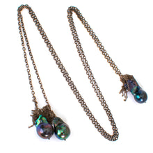 Load image into Gallery viewer, Ink Pearl Lariat