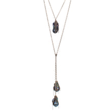 Load image into Gallery viewer, Ink Pearl Lariat