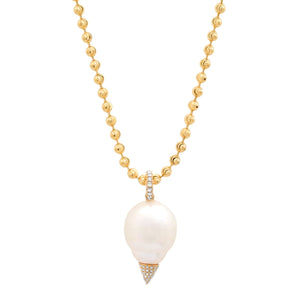 Pearl Spike Pendant