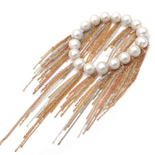 Load image into Gallery viewer, White Fringe Bracelet