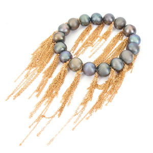 Ink Fringe Bracelet
