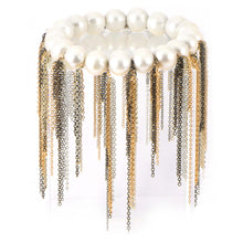 Load image into Gallery viewer, White Fringe Bracelet