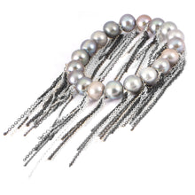 Load image into Gallery viewer, Silver Fringe Bracelet