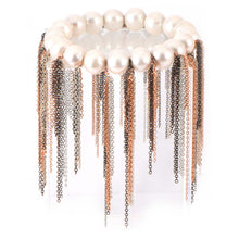 Load image into Gallery viewer, White Fringe Bracelet