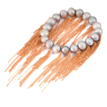 Load image into Gallery viewer, Silver Fringe Bracelet