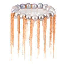 Load image into Gallery viewer, Silver Fringe Bracelet