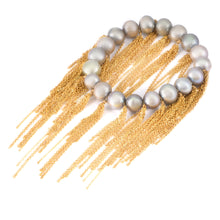 Load image into Gallery viewer, Silver Fringe Bracelet