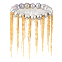 Load image into Gallery viewer, Silver Fringe Bracelet